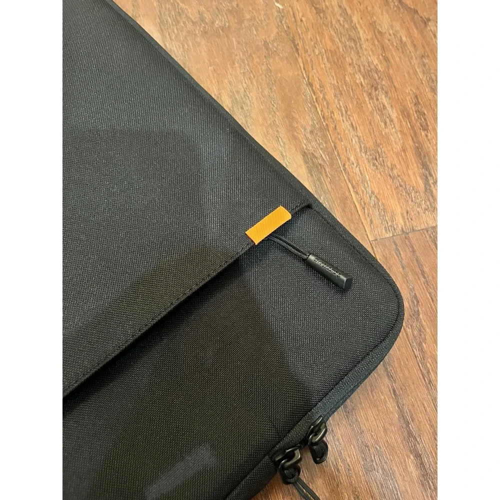 tomtoc Laptop Sleeve Unisex Black CornerArmor Padded Protective Case 13-14 in